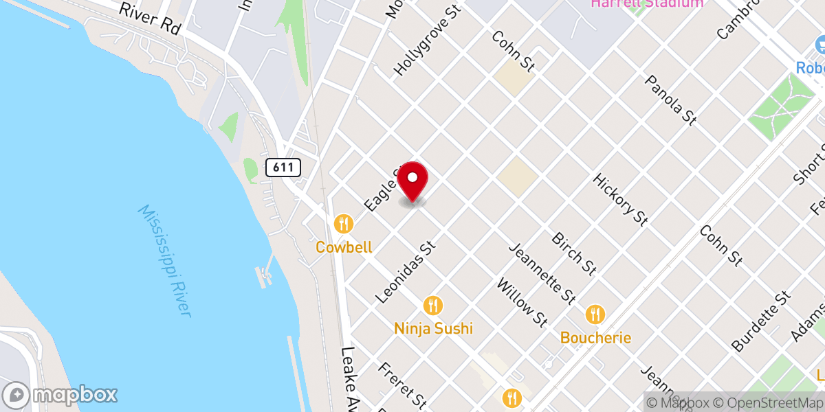 Map showing location of Light of Life Prayer Tower Inc