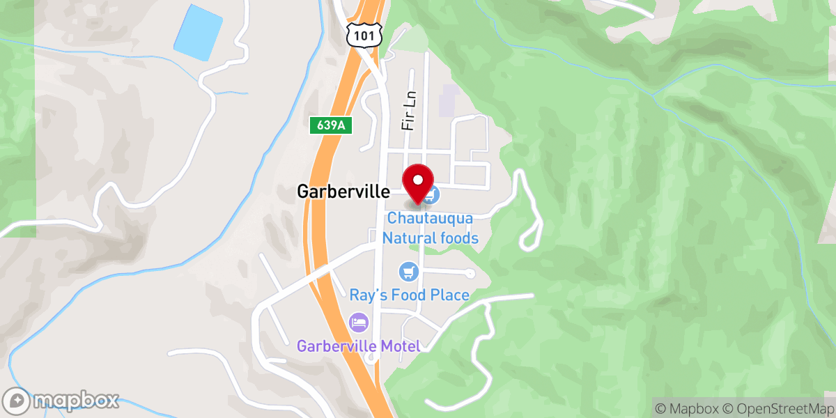 Map showing location of Community Presbyterian Church