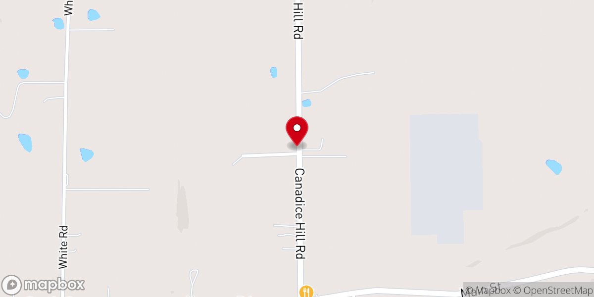 Map showing location of Little Lakes Church