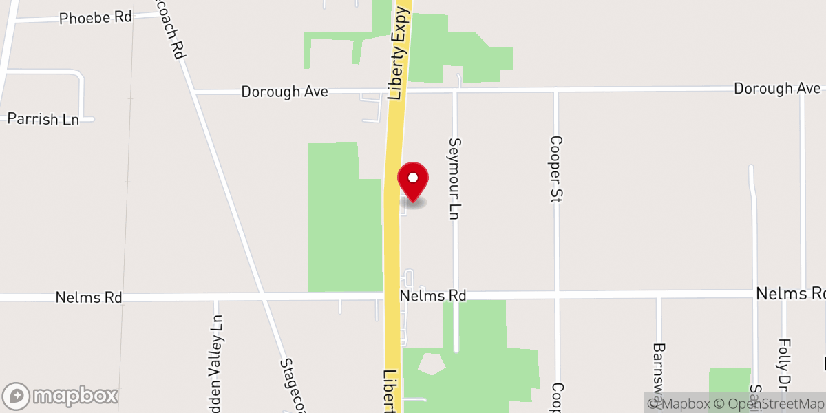 Map showing location of Lighthouse Ministries Inc