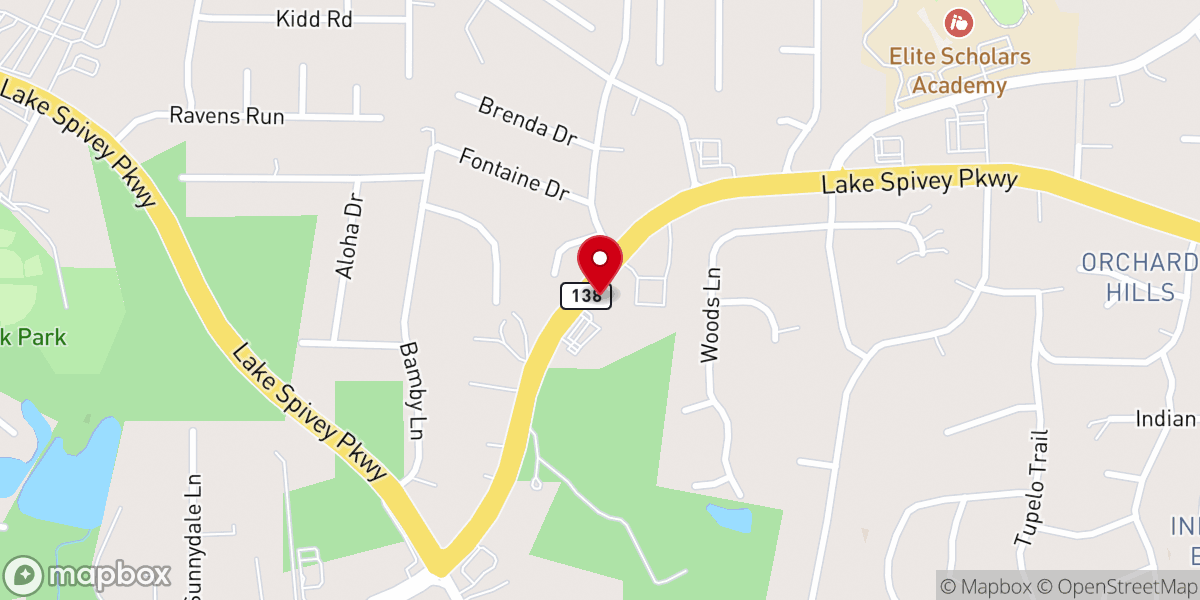 Map showing location of Stockbridge Grace Tabernacle Seventh-day Adventist Church