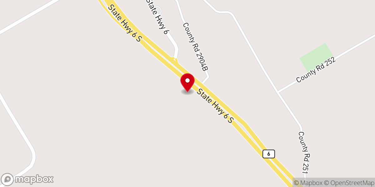 Map showing location of Aggie Barn