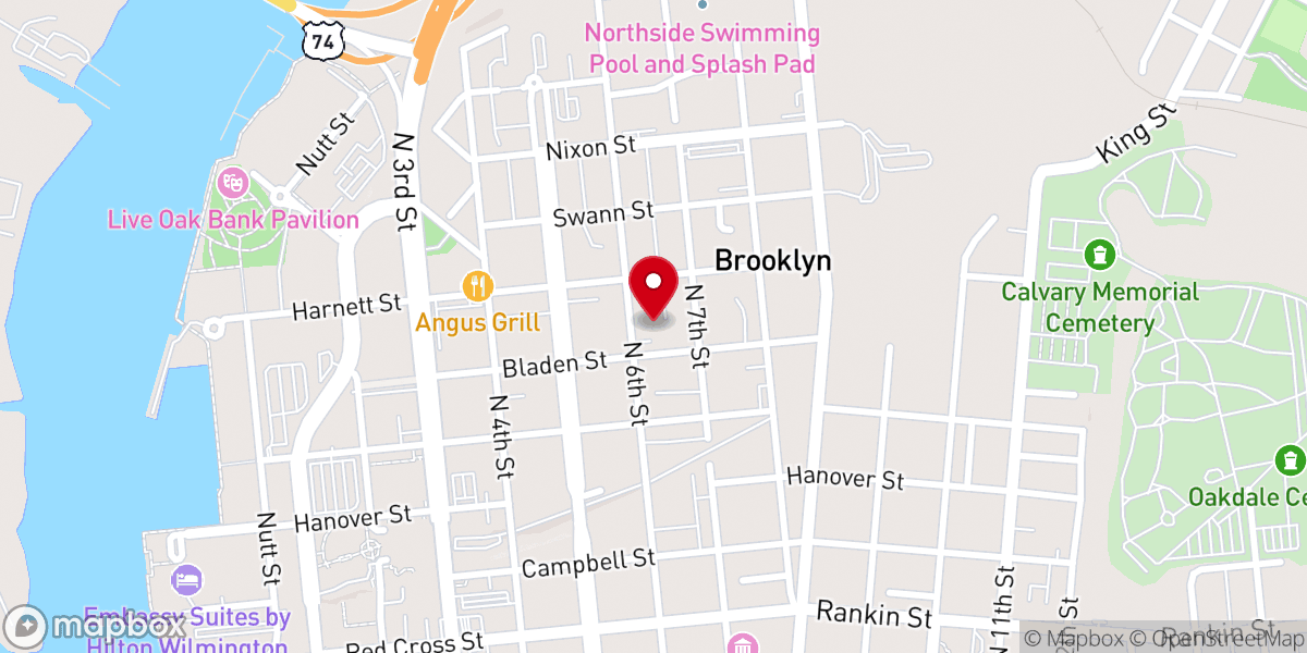 Map showing location of Purpose Church International