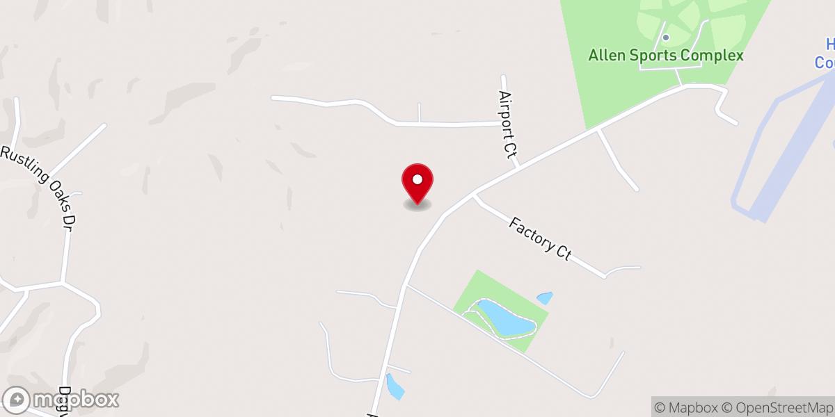 Map showing location of Waverly Church of the Nazarene