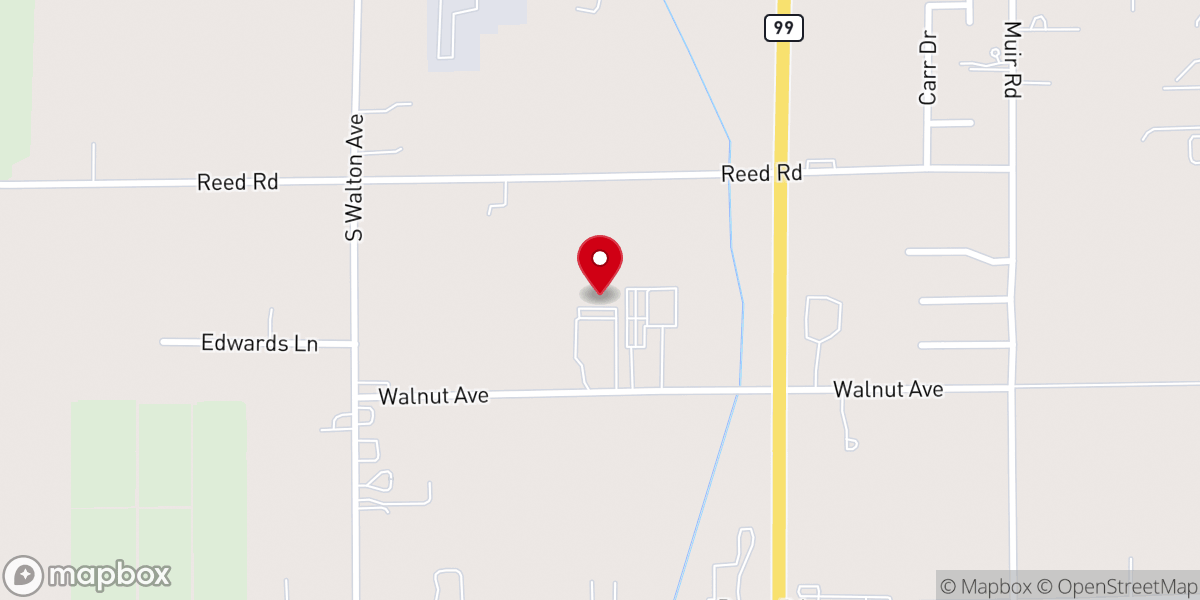 Map showing location of Yuba City Apostolic Church