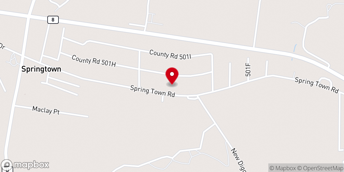 Map showing location of New Beginnings Full Gospel