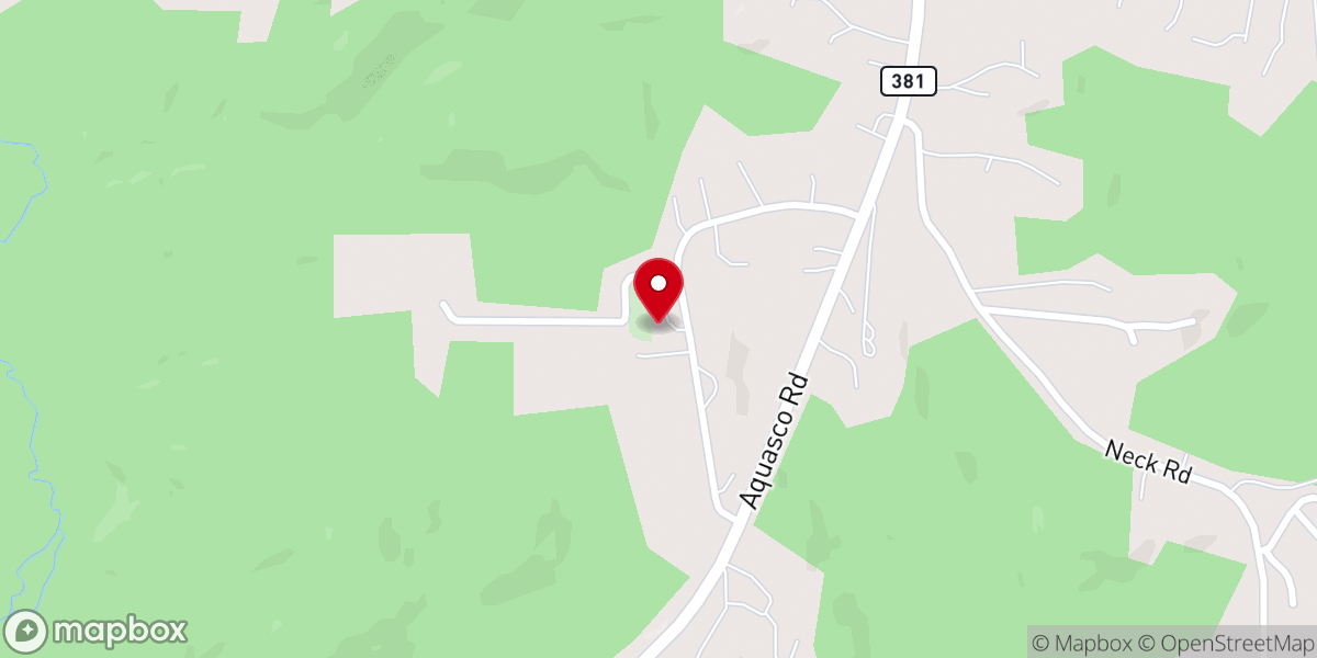 Map showing location of Christ United Methodist Church