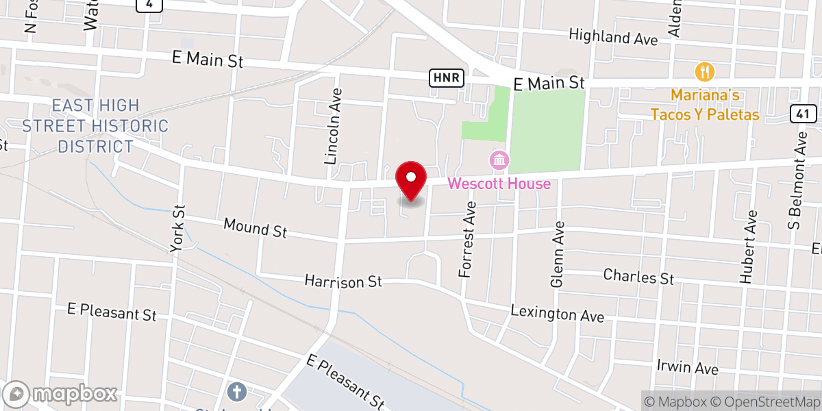Map showing location of Assumption of the Blessed Virgin Orthodox Church