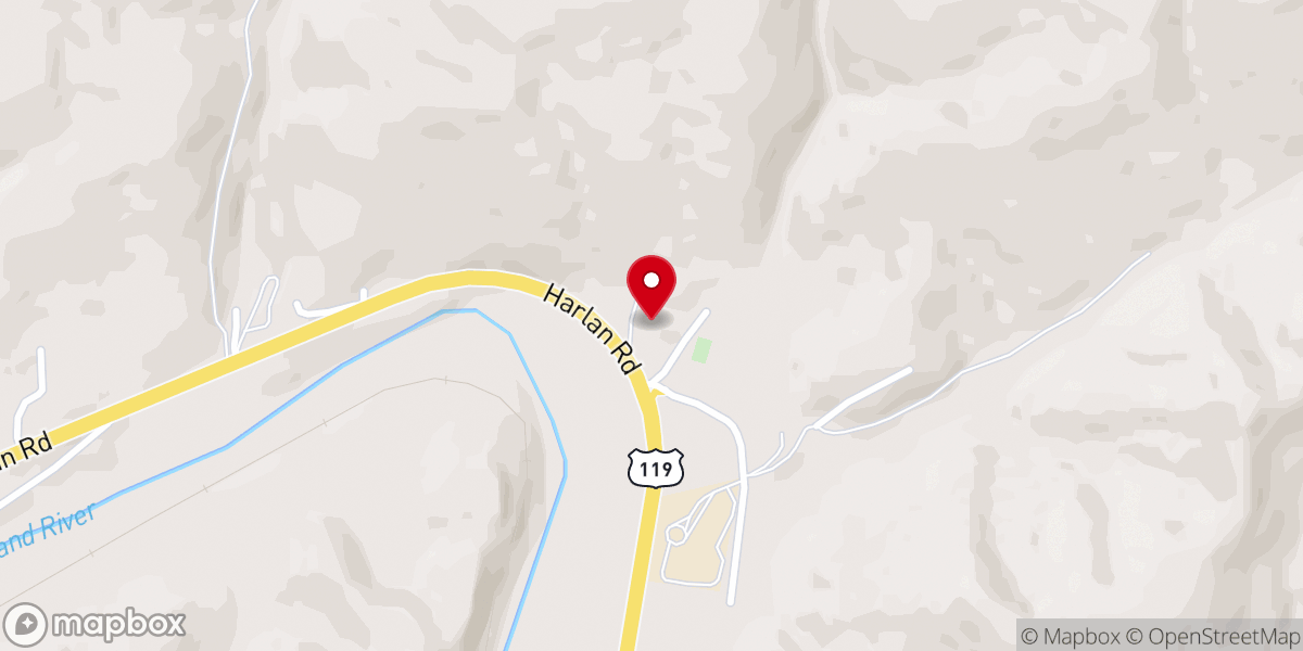 Map showing location of Manito Church