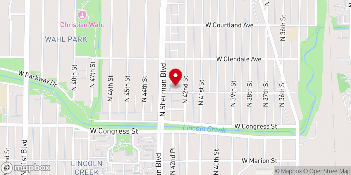 Map showing location of Atonement Community and Education Services Inc