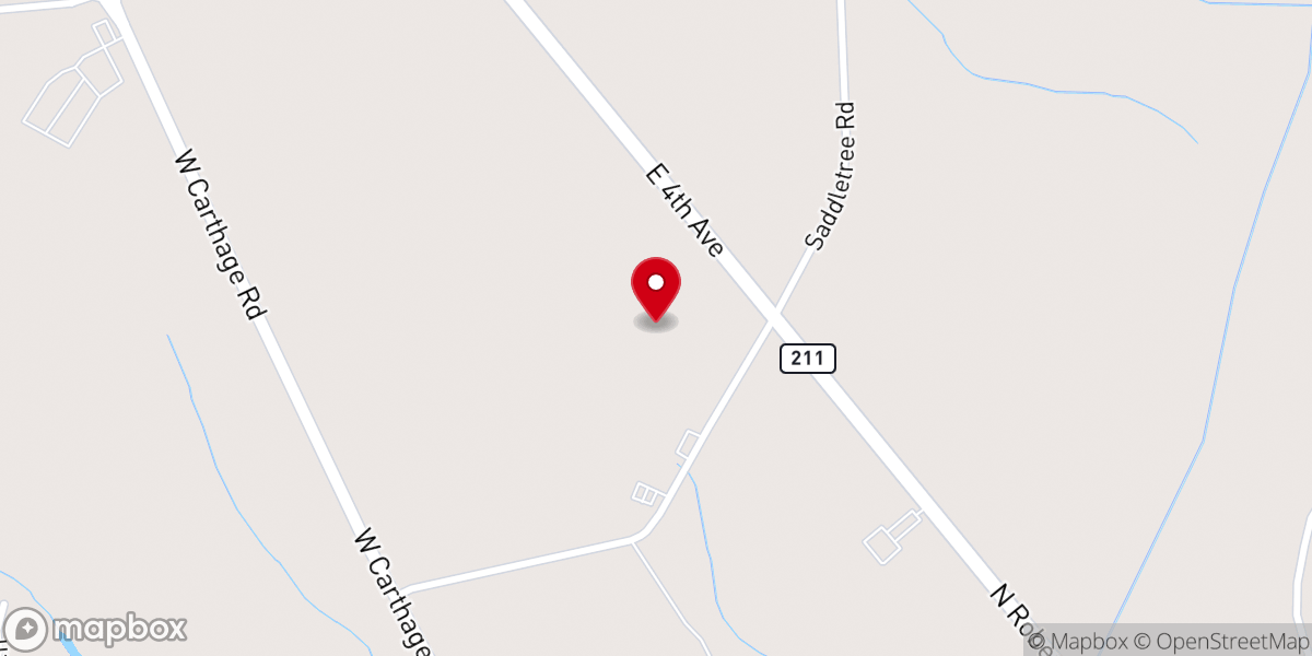 Map showing location of Greater Higher Ground Church