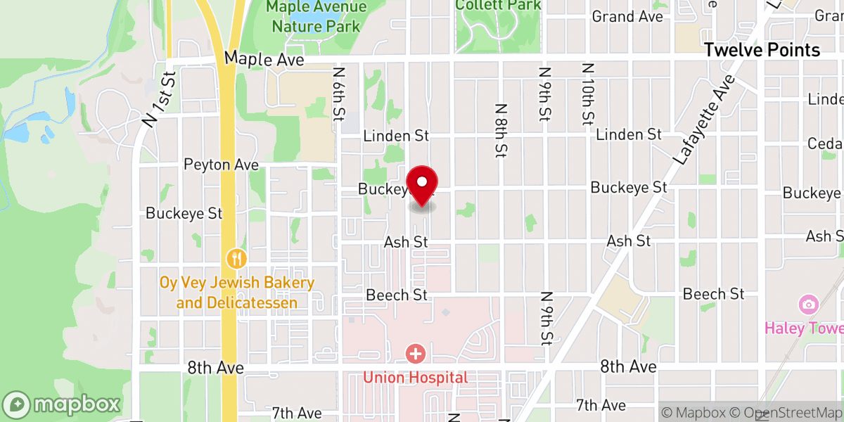 Map showing location of The Church of Jesus Christ of Latter-day Saints