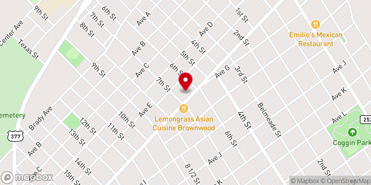 Map showing location of Christian Life Center