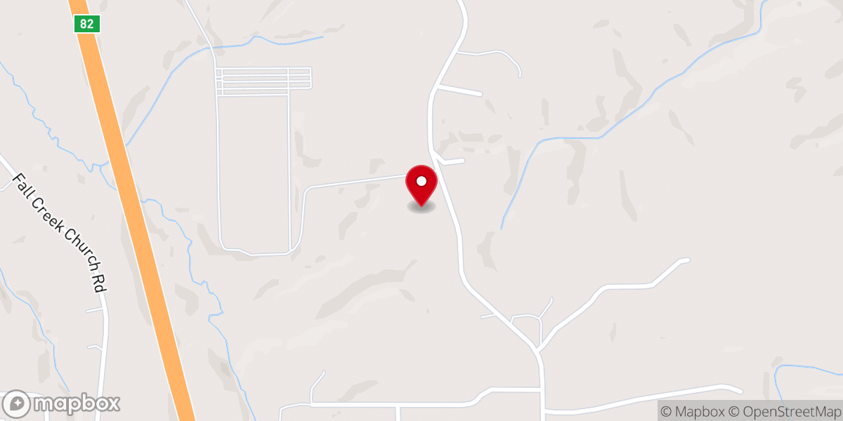Map showing location of Grace Full Gospel Church