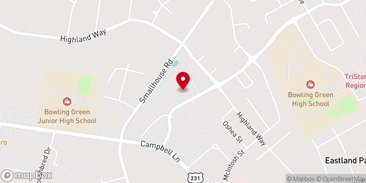 Map showing location of Recreation Center Living Hope Baptist Church