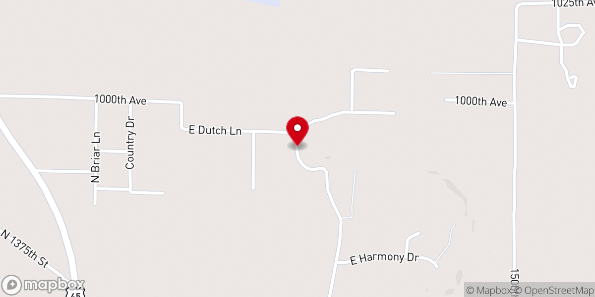 Map showing location of Loy Church