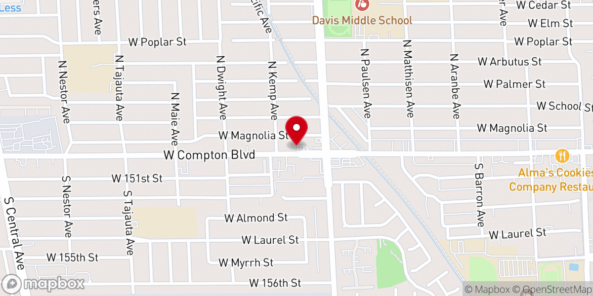 Map showing location of Now Faith Fellowship Bible Church