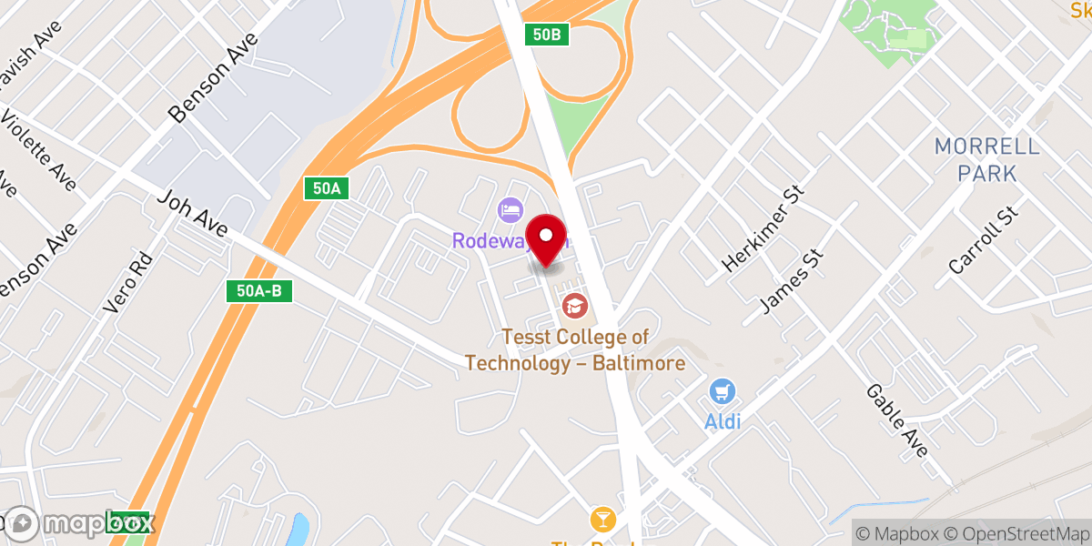 Map showing location of Empowered Church Ministries