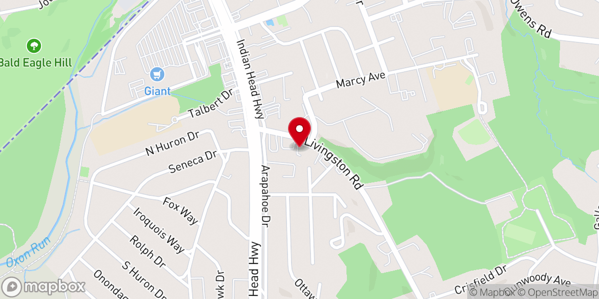 Map showing location of Made in His Image Ministries Inc