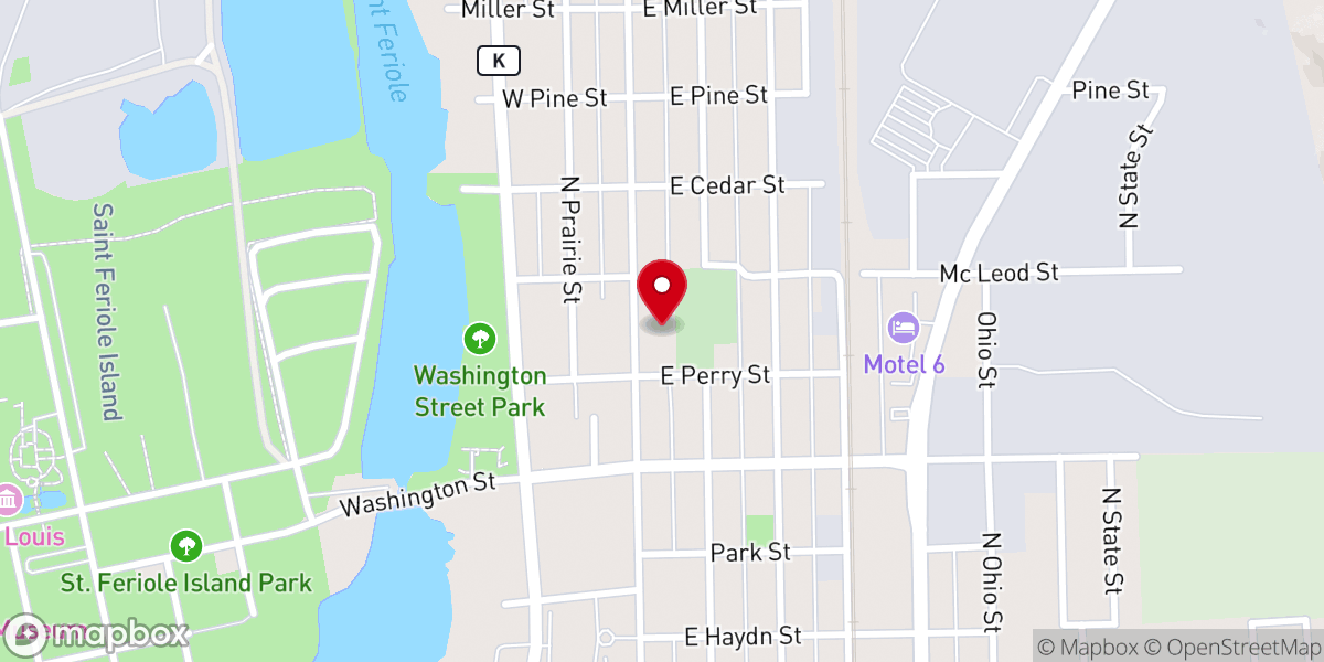 Map showing location of St Gabriels Catholic Church