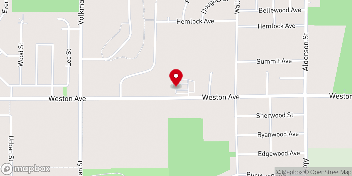 Map showing location of Generations Church of Wausau