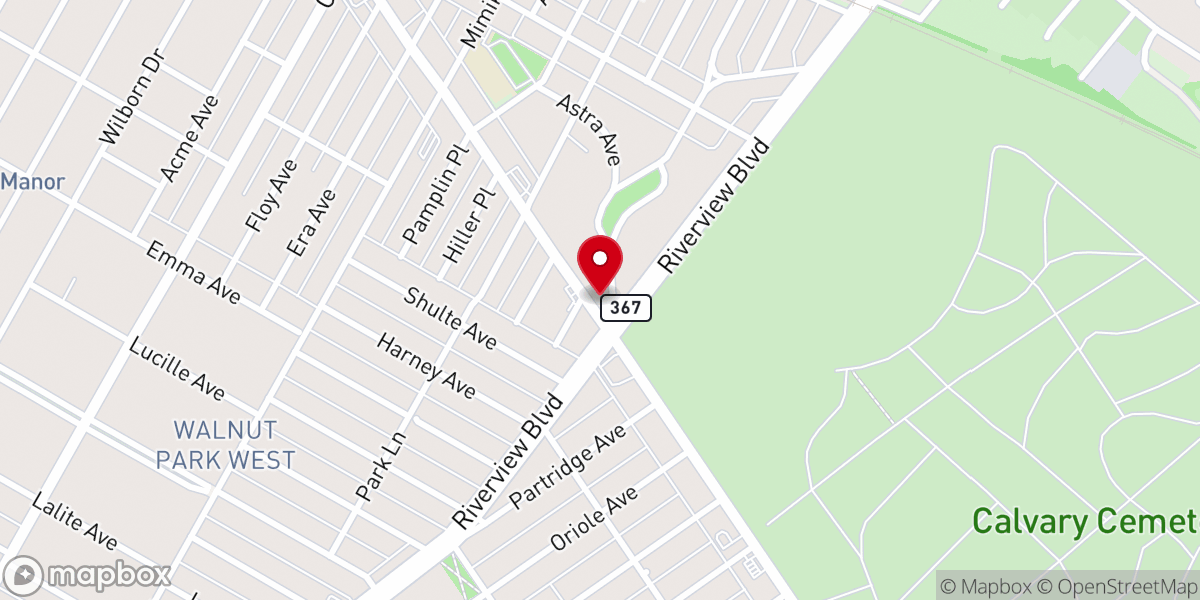 Map showing location of Third Episcopal District Christian Methodist Episcopal Church