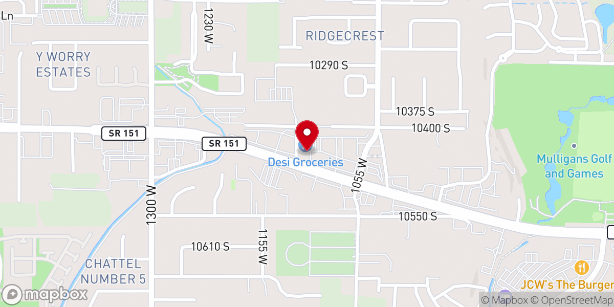 Map showing location of River Community Church