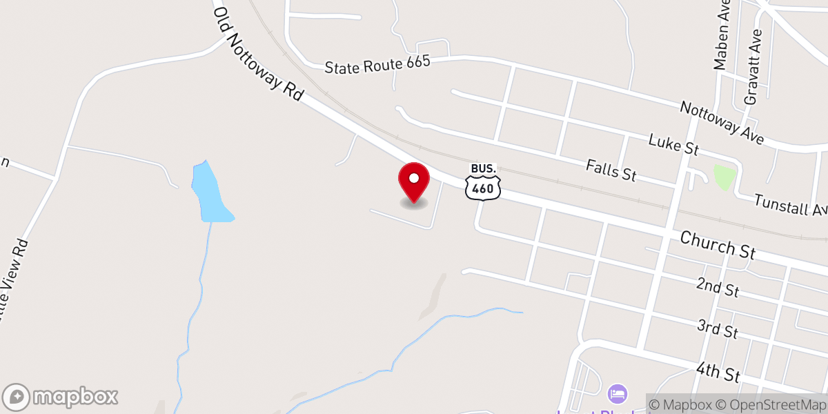 Map showing location of Wilkerson Aircraft Tires