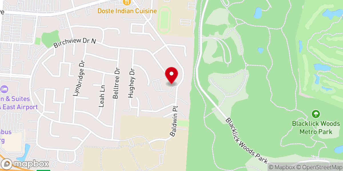 Map showing location of The Church of Jesus Christ of Latter-day Saints