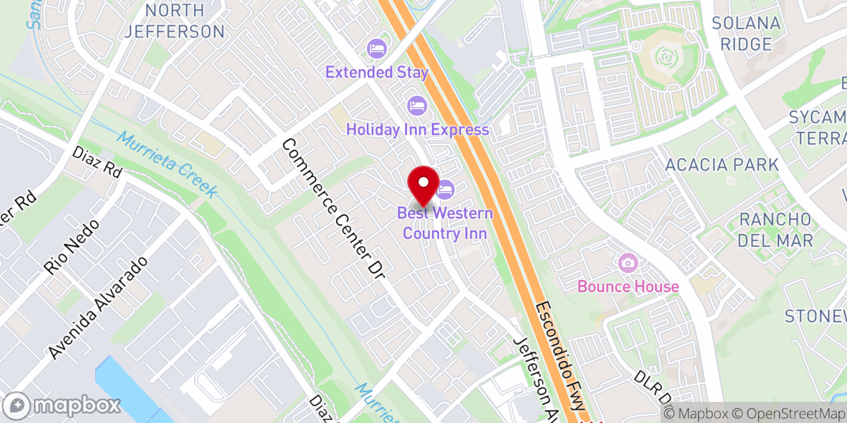 Map showing location of At the Cross Christian Fellowship