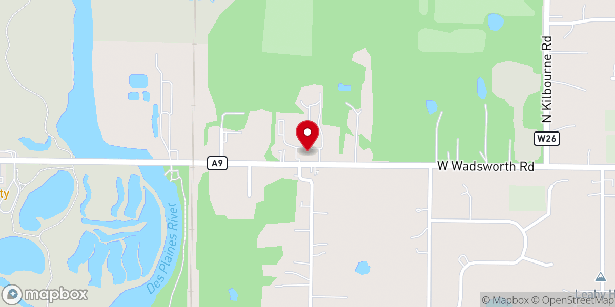 Map showing location of St. Brigid Parish - Church of St. Patrick