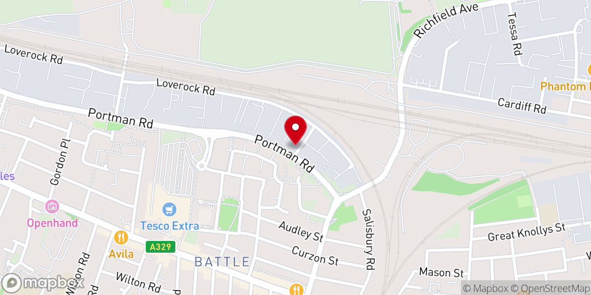 Map showing location of Church of God Worldwide Mission