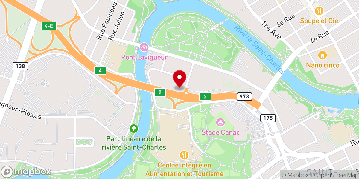 Map showing location of ÉGlise Methodiste Libre - L'Esperance