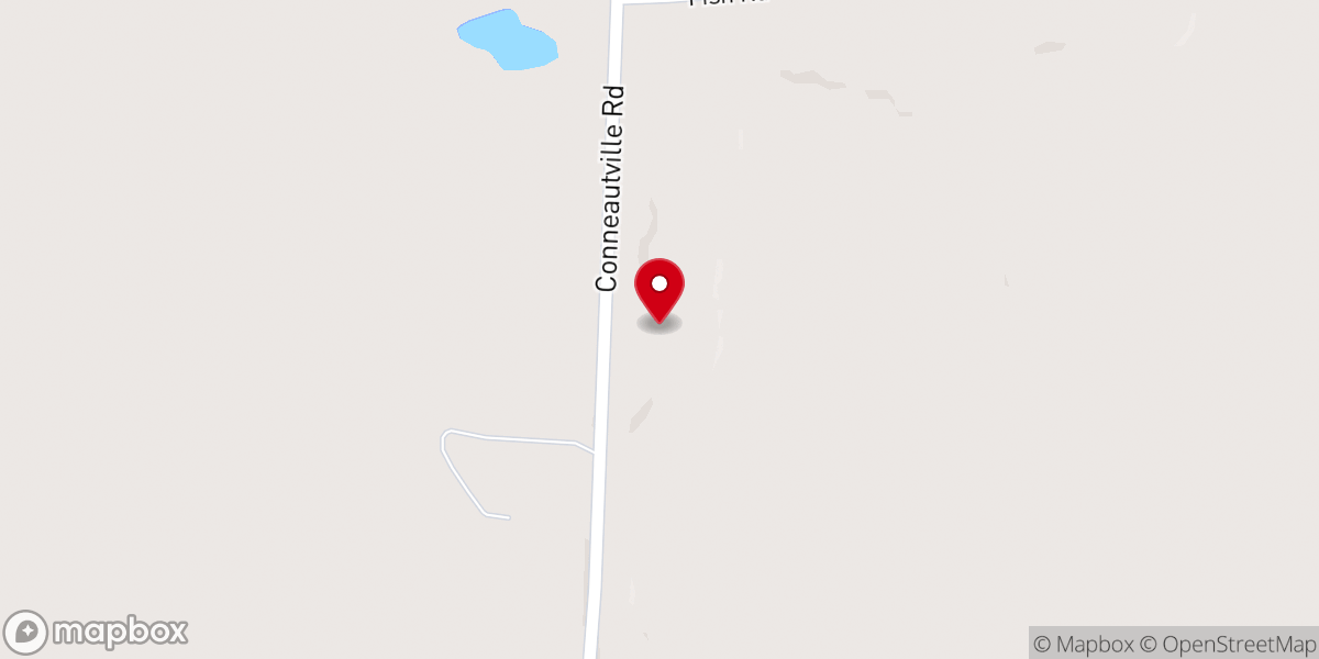 Map showing location of Sacred Heart Church