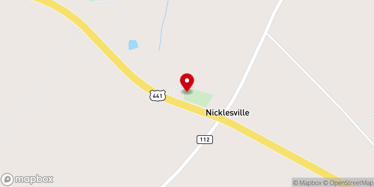 Map showing location of Mount Tilla Church