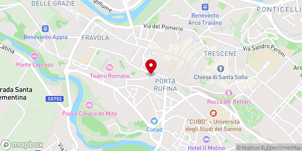 Map showing location of Oratorio "Giardini Angela Merici" - UP San Filippo Neri