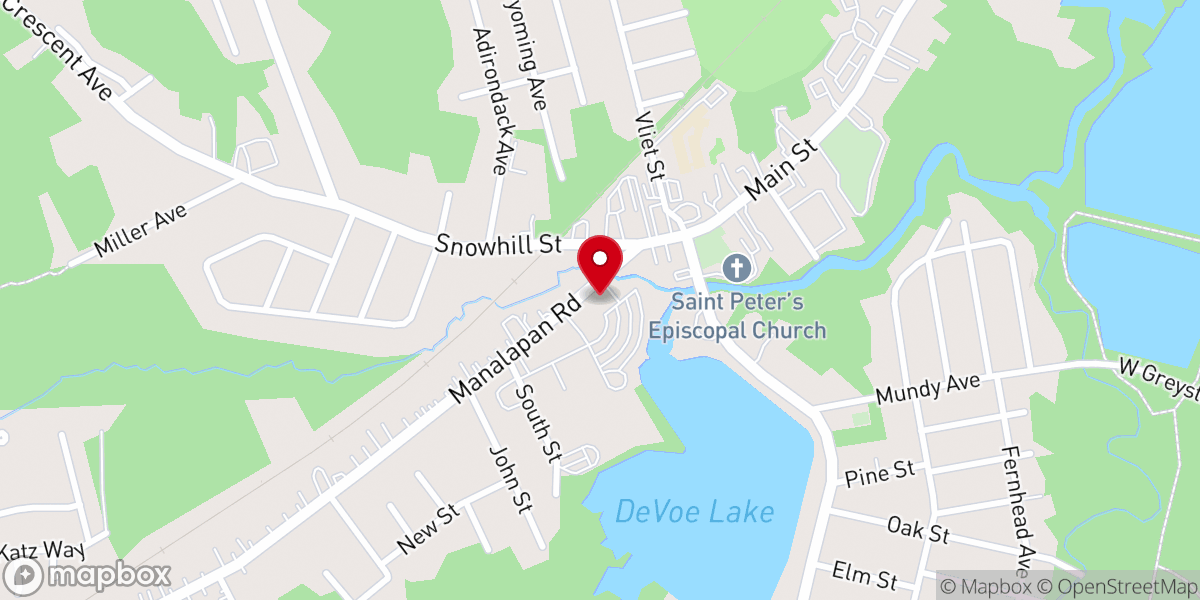 Map showing location of Immaculate Conception Convent