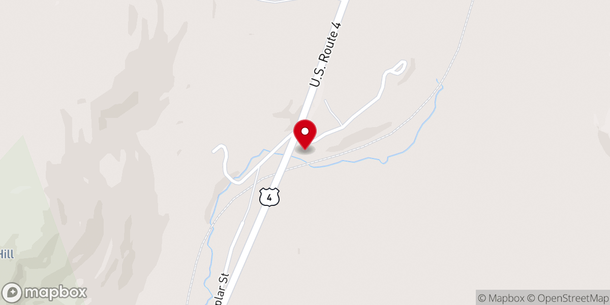 Map showing location of Danbury Christian Church