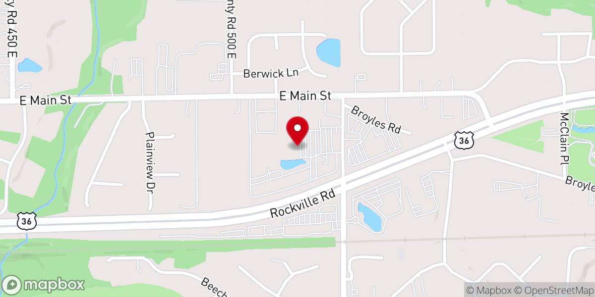 Map showing location of Journey Church - Avon Campus