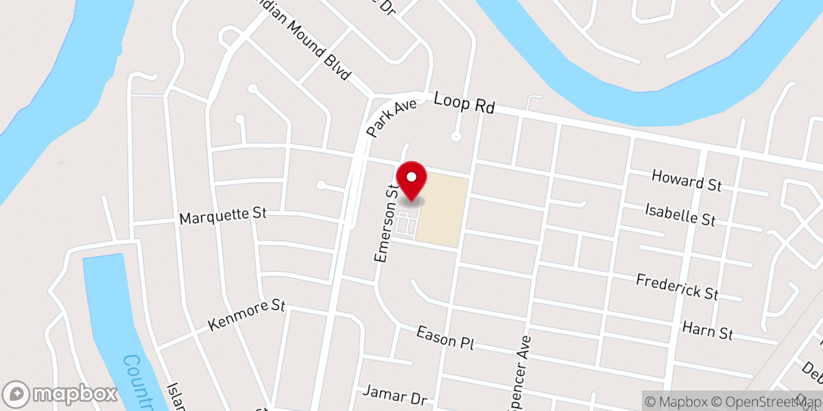 Map showing location of Jesus the Good Shepherd Church