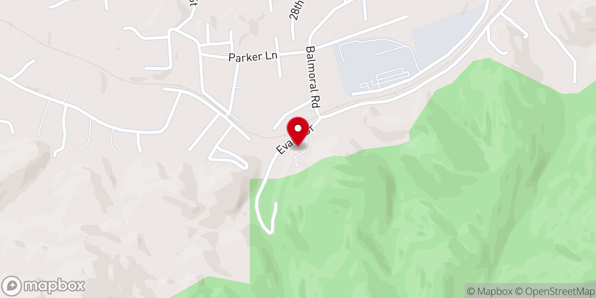 Map showing location of Miller Chapel