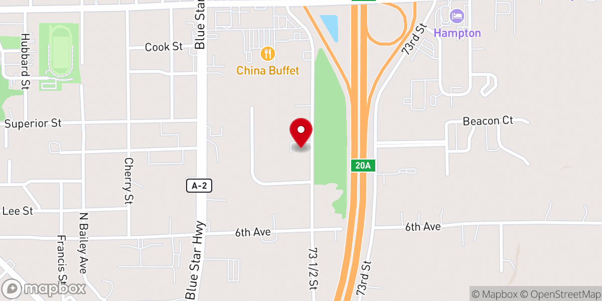 Map showing location of The Church of Jesus Christ of Latter-day Saints