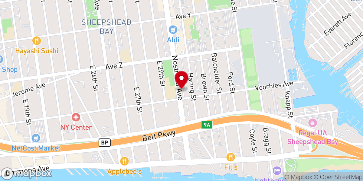 Map showing location of Congregation Israel of Kings Bay