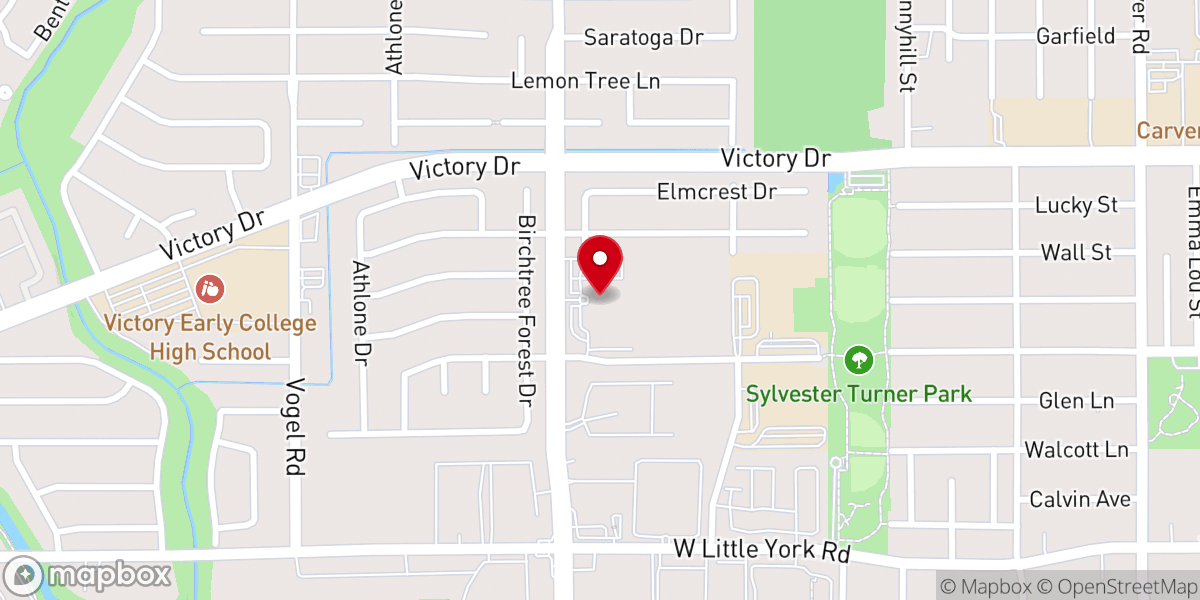 Map showing location of Living Word Fellowship Church