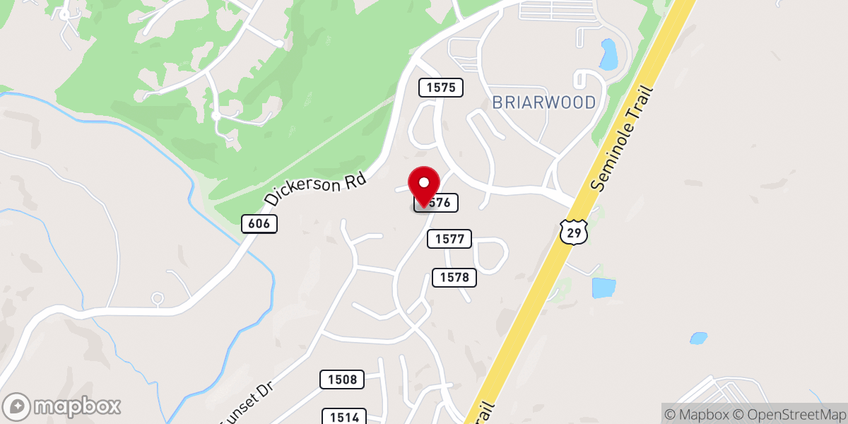 Map showing location of Deeper Life Bible Church