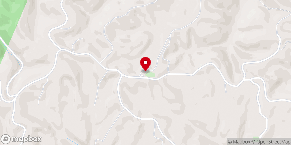 Map showing location of Spencer Ridge Church