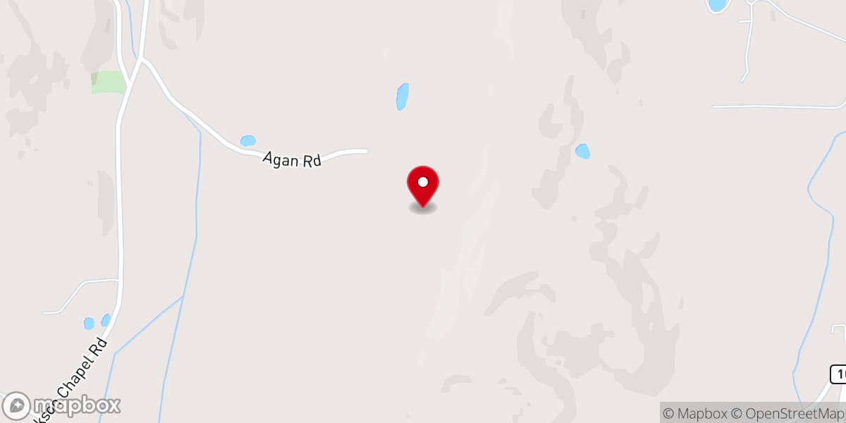 Map showing location of Mount Home Church