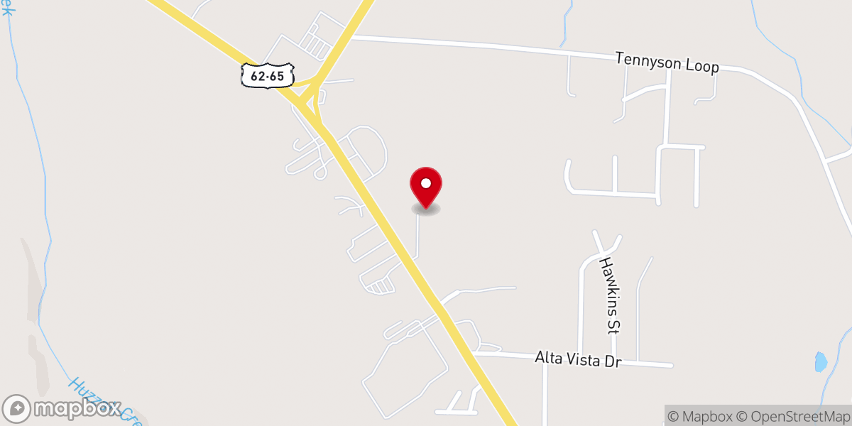 Map showing location of The Apostolic Church of Bellefonte