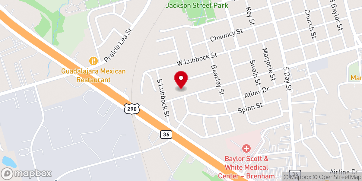 Map showing location of Kingdom Trumpet Ministries