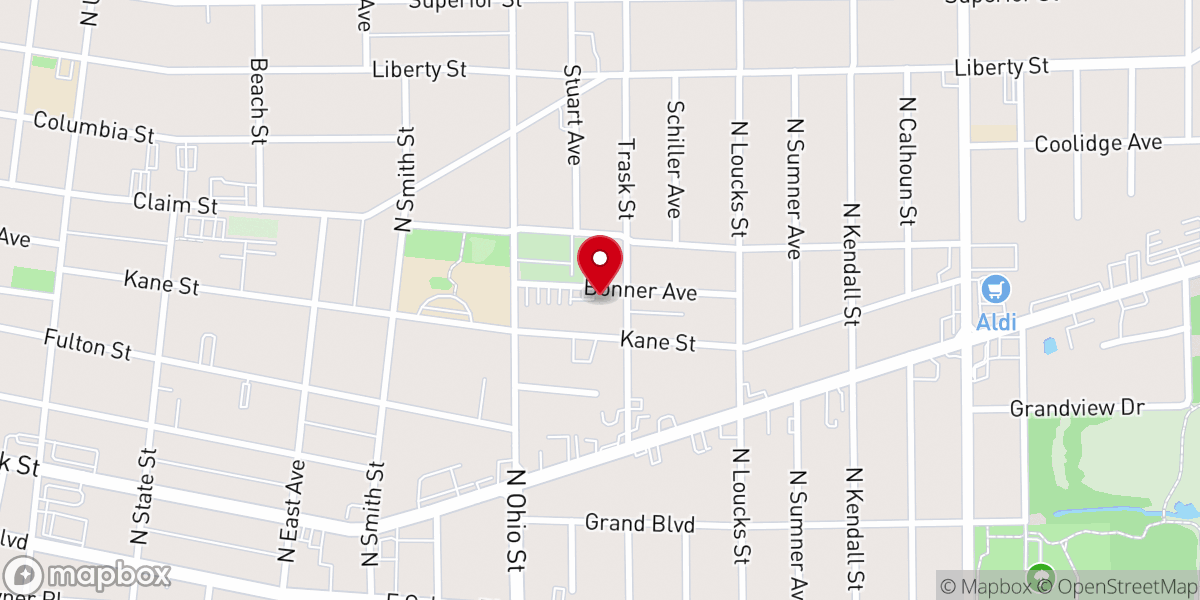 Map showing location of Greater Mt. Olive Church Of God In Christ
